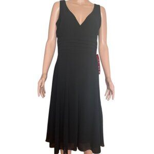 J.B.S. Womens Cocktail Party Dress Sz 6 Black ** NWT **